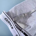 Women Cotton Bra Non-wire Wireless Bralette Letter Print Padded Bra Deep V Triangle Cup Underwear Sexy Lingerie One Size