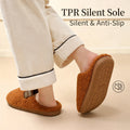 Winter Warm Plush Slippers For Women Men Soft Thick Sole Non-Slip Silent Indoor Home Cotton Shoes Casual Couple Footwear