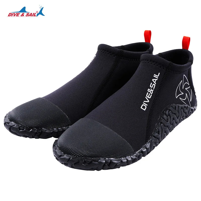 Women's Shoes Men's Coral Men's 3MM Beach Anti Slip And Anti Coral Diving Shoes Women's Snorkeling Surfin And River Tracing Shoes