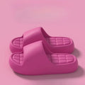 Unisex Bathroom Slippers Cloud Cushion Slides Summer Flat Sandals Thick Platform Shoes Man Indoor Non-Slip Couple Flip Flops