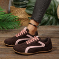 Women's Spring New Classic Solid Color Flat Shoes 2026 Everyday Office Shopping Slip-on Comfortable Vulcanized Shoes Sizes 36-43