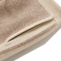 Pants Merino Wool Knit Autumn Winter Woman's Pants Fashion Pencil Pants 100% Merino Wool Knit Long Trouser Elastic Mid-Waist Patchwrok Full Length Pant