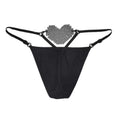Custom Name Letter Thong for Women Panties Sexy Women's Low Waist Underwear Solid Comfort Female Underpants Lingerie Adjustable