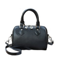 Genuine Leather Boston Bag for Women Soft Pillow Handbag Natural Tumbled Leather Crossbody Purse Elegant Top Handle Bag