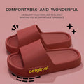 Unisex Thick Sole Slippers Women Men Soft EVA Cloud Cushion Indoor Outdoor Shoes Anti-Slip Bathroom Shower Slides Beach Sandal