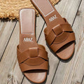 New Summer Designer Women'S Solid Color Fashion Slippers Zapatos De Mujer Women'S Shoes Slippers Women Slippers Women Shoes
