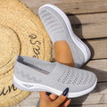2026 New Women's Easy-Wear Low-Top Walking Sneakers, Breathable Mesh Upper Lightweight Casual Shoes