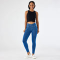 Muyafei Women’s High Waist Stretch Denim Jeans Pull On Skinny Jeans Elastic Waist Tummy Control Soft Slim Fit Casual Pants
