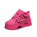Women Sneakers Platform Casual Sports Shoes Personalized Star Design Vulcanized Shoes Outdoor Running Walking Shoe Female 35-41