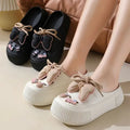 New Sandals DIY  Platform Sandals for Women 2026 Summer Thick Sole Beach Sandals Woman Flowers Non Slip EVA Clogs Garden Shoes