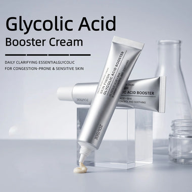 Centella Asiatica Shot Booster Cream Improve Rough Skin Boost Facial Radiance Gentle Exfoliating Lightweight Skincare Face Cream