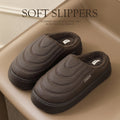 Winter Warm Plush Slippers Waterproof Non - Slip Thick Fur Indoor Outdoor Home Shoes Cozy Cold Weather Footwear for Men Women