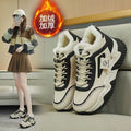 Chunky Sneakers Winter Women's Snow Boots Fashionable Comfortable Plush Cotton Shoes High-top Fleece-lined Warm Womens Sneakers