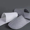 10 Pairs Disposable Slippers Women Men Travel Slipper Home Indoor Guest Shoes Non-Slip Closed Toe Slippers Bedroom Silent Slides
