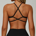 Gym Bras Cross Pilates Sports Underwear Anti-Sweat Fitness Top Women Yoga Bra Shockproof Crop Top Push Up Workout Tops