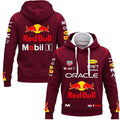 2026 New Red Bull Racing Team 3D Printed Motorcycle Hoodie Autumn/Winter Casual Hoodie Men's Sportswear Sweatshirt