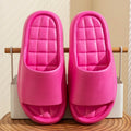 Fashion Women's Slippers Summer Indoor Solid Color Thick Soft Bottom Non-slip Cotton Home Leisure Shoes Couple