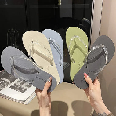 Slippers Summer Shoes Women Wedges Sandals Slides Beach Home Slippers Women Flip Flops Memory Foam Slippers Zapatos De Mujer