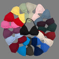 DFTLF Impact Strappy Bra Women Open Back Sports Tank Top Halter Neck Gym Training Underwear Seamless Pilates Workout Yoga Bra