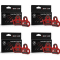 BUCKLOS Bicycle Self-Locking Pedal Cleats for LOOK KEO Professional Road Bike Pedals Shoes Cleat 0/4.5/9 Degree Float Cleats