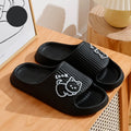 New Summer Women Slippers Bath Thick Platform Non-Slip Home Cat Cartoon Flip Flops Beach Sandals Ladies Slides Indoor Outdoor
