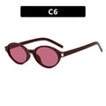 Sunglasses Myopia Customized Oval Rice Nail Simple Retro Fashion Sunglasses Myopia Sunglasses Can Be Customized Degree 0~-6.0