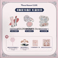 Flower Knows Picking Stars Eyeshadow and Blush for You, Soft Mist, Clear and Natural Makeup Set