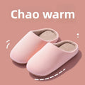 Women Solid Color Slippers Autumn Winter Thin Velvet Mute Soft Bottom Non-Slip Soft Comfortable Women Indoor Floor Home Shoes