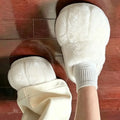 Fluffy Furry Slippers Women Lightweight Flat Heels Fur Slides Woman Autumn Winter Non Slip Home Floor Shoes 2026 New