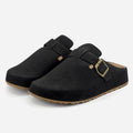 Fashion Women's Suede Mules Slippers New Lady Sandals Outdoor Beach Slides Home Shoes Four Season Soft Sole Non-slip Breathable