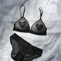 Women Hot Sale French Sexy Red Lingerie Set Wireless Front Buckle Embroidery Thin Triangle Cup Zodiac Year Bra and Panty 32-38AB
