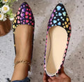 New Arrival 2024 Women Pointed Toe Beautiful and Fashion Summer Shoes Flat Ballerina Comfortable Casual Women Shoes