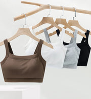 Women Sport Bra Shockproof 1pcs Women Thin Sport Bra Female Fitness Underwear Seamless Yoga Bra Shockproof Crop Top Push Up Sport Bra Lady Gym Workout Tops