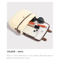 Cute Fluffy Kitten Plush Backpack Lovely Cartoon Cat Clutch Bag Adorable Soft Handbag for Women Girls Kids Daily Shopping Travel