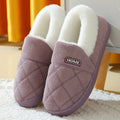 2025 Women Slippers Warm Winter Shoes Couples Footwear Casual Soft Plush Men Slides Outdoor Thick Flat Sole Shoes Home Slipper