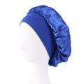 Satin Bonnet for Sleeping New Satin Wide Brim Nightcap Silky Bonnet Hair Wrap for Sleeping Sleep Cap With Elastic Soft Band Styling Cap Hair Wrapping Tool