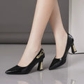 Fashion Women High Heels Shoes Sexy Pointed Toe Elegant Dress Sandals Plus Size Woman 2025 New Spring Designer Party Pumps