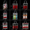 The New Transparent PVC Handbag Large Capacity Multi-purpose Gift Bag Plastic Candy Bag Gift