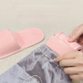 Oldable Travel Slippers for Women & Men - Portable Hotel Bathroom Slides, Non-Slip Disposable Soft Sole Unisex Couple House Shoe