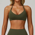 Gym Bras Cross Pilates Sports Underwear Anti-Sweat Fitness Top Women Yoga Bra Shockproof Crop Top Push Up Workout Tops