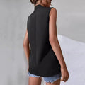 Women's Blazer Vest Coat 2026 Spring Summer Temperament Design Sense Ladies Suit Vest Versatile Thin Lady Waistcoat Open Front