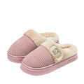 Women's Slippers Autumn and Winter New Couple Thick Soled Indoor and Outdoor Wear Plush Warm and Cute Comfortable CottonSlippers