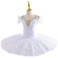 Dress Children Professional Ballet Tutu For Kids Girls Red Swan Lake Ballet Dance Clothes Adult Pancake Ballerina Figure Skating Dress