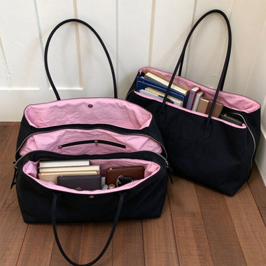 Large Capacity Women Tote Bag  Shoulder Handbag Multi‑compartment Inner Pocket Casual Daily Work Travel Ladies Top‑handle Bag