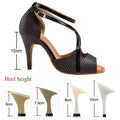 Latin Dance Shoes Women's Salsa Tango Ballroom Party High Heeled Women's Shoes Black Summer Sandals Dance Sneakers