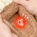Long Plush Thick Warm Winter Slippers Women Waterproof Down Outdoor Slippers Unisex Mix Color Non Slip Cotton Shoes Woman Comfy