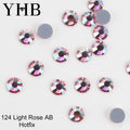 Shoes YHB Rhinestones For YHB High Quality Color Crystal AB Flatback Hotfix Rhinestones For Shoes Bags Fabric Garment Decoration DiY Jewelry Accessories