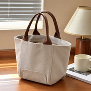 Fashion Canvas Women Tote Bag Large Capacity Japanese-style Shoulder Handbags Portable Small Shopping Bag Student Carrying Bag