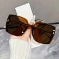 Large Frame Square Frame Rice Nail Sunglasses for Women 2026 Fashion DS-7169 New Style