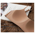 2024 Polyester Wireless Underwear Comfort Soft Seamless Women'S Bra Beauty Back Support Lingerie Push Up Underwear Female